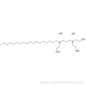 BIS(HYDROXYETHYL)-AMINOPROPYL-N-HYDROXYETHYL-OCTADECYLAMINE DIHYDROFLUORIDE CAS 6818-37-7